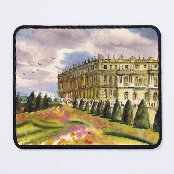 Item preview, The Palace of Verasle in Paris. France. Watercolor landscape designed and sold by Colibri77.