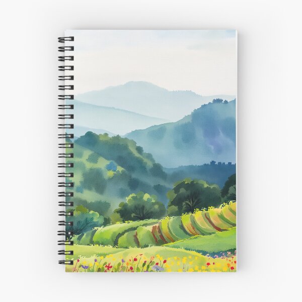 Item preview, Wildflower Meadow Rolling Hills designed and sold by SassyArtistry.