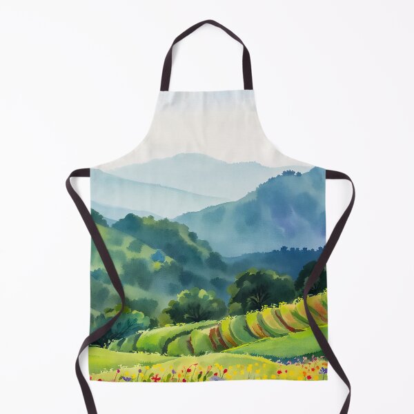 Item preview, Wildflower Meadow Rolling Hills designed and sold by SassyArtistry.