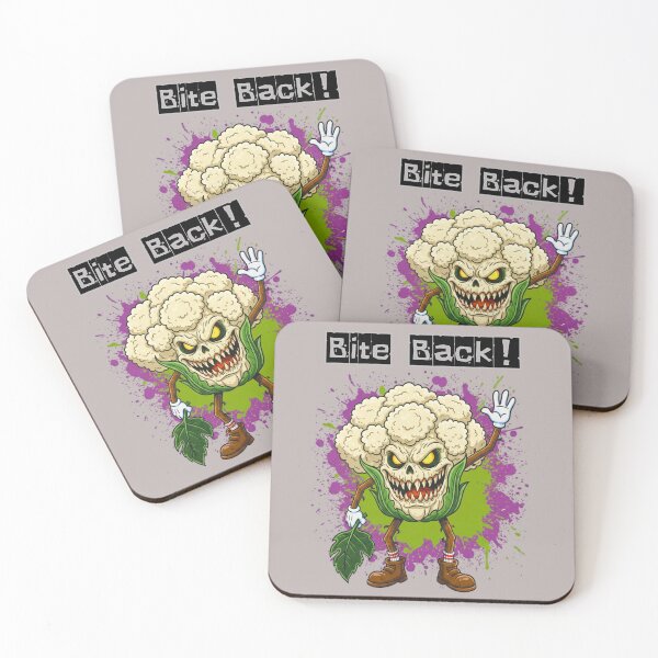 Item preview, Evil Cauliflower - Vintage Monster Cartoon Style designed and sold by MBBialyPiksel.
