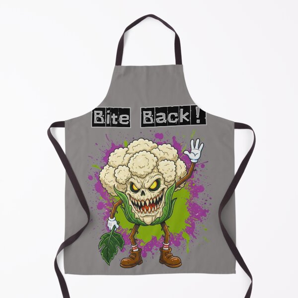 Item preview, Evil Cauliflower - Vintage Monster Cartoon Style designed and sold by MBBialyPiksel.