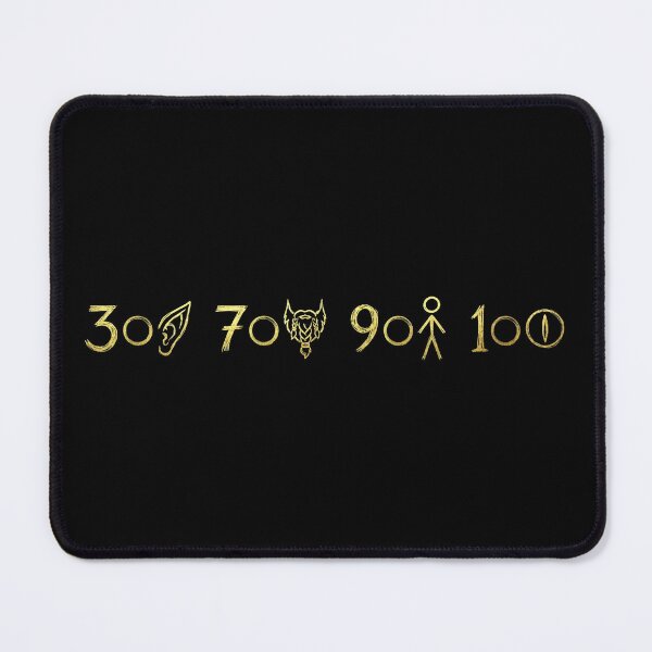Item preview, Fantasy Races Numbers Gold Texture Symbols designed and sold by Fenay Designs.