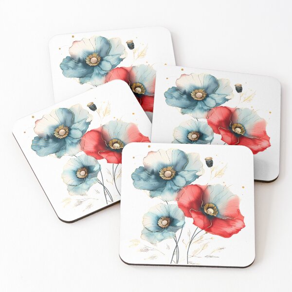 Item preview, Elegant Watercolor Floral Gold Accent designed and sold by CheersTOGETHER.