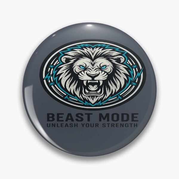 Item preview, Beast Mode – Roaring Lion Emblem designed and sold by StorySeller85.