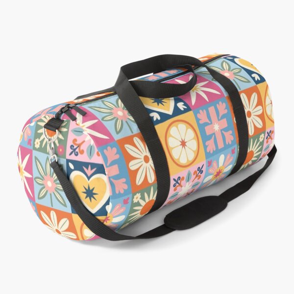 Item preview, Modern Pastel Boho Floral Patchwork Quilt Seamless Pattern Folk Scandinavian Style designed and sold by FRH Design ⭐⭐⭐⭐⭐.