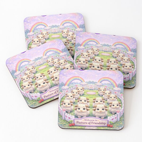 Item preview, Pasture of Friendship - Welcome to the Fluffy Utopia (My Little Sheep) designed and sold by Thpoar.