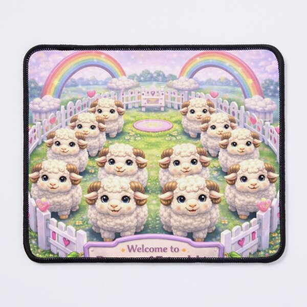 Item preview, Pasture of Friendship - Welcome to the Fluffy Utopia (My Little Sheep) designed and sold by Thpoar.