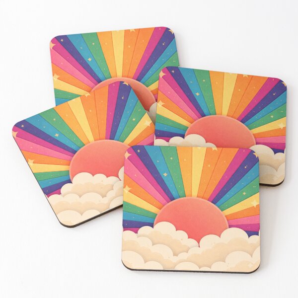 Item preview, Retro 70s Rainbow Sun Rays Wall Tapestry designed and sold by SassyArtistry.
