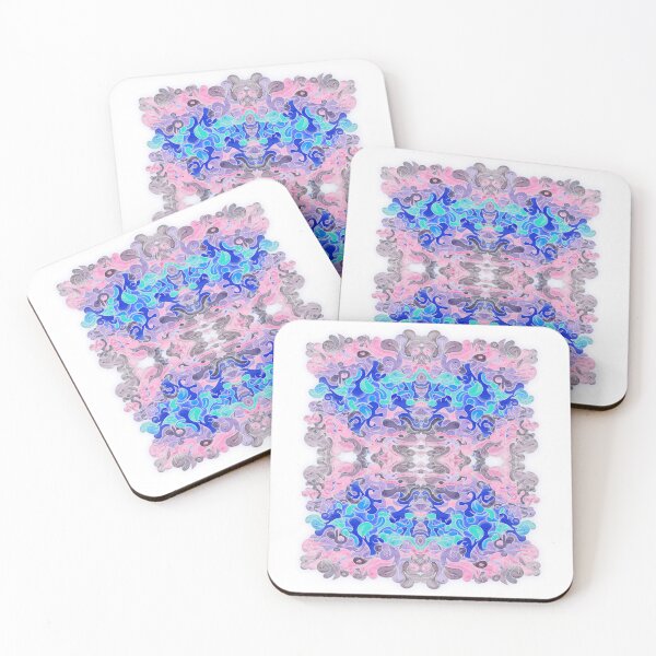 Item preview, Color Tiles #28A - ocean waves designed and sold by liquid-print.
