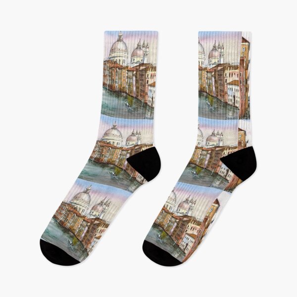Item preview, Venice view. Grand Canal. Italy. Watercolor painting designed and sold by Colibri77.