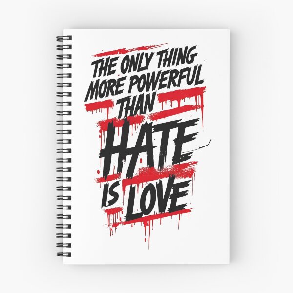Item preview, The Only Thing More Powerful Than Hate Is Love designed and sold by Uglyandcute.