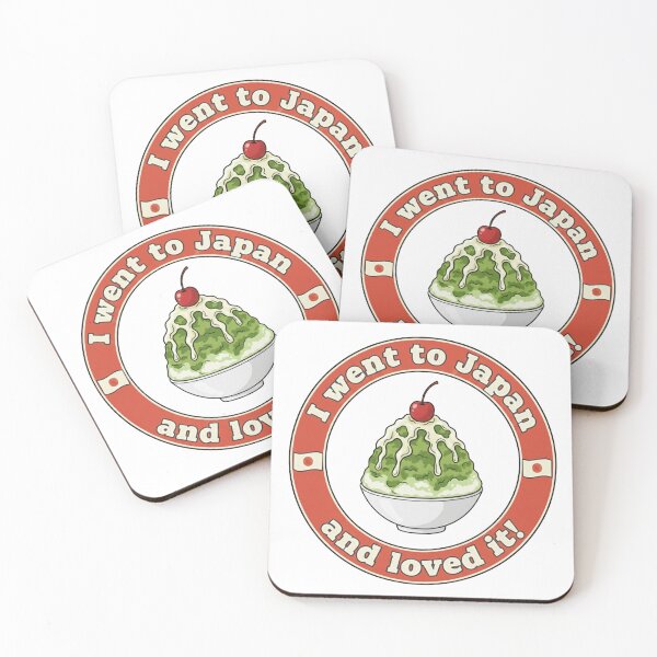 Item preview, Retro Japanese Matcha Kakigori / Shaved Ice Logo - I Went To Japan And Loved It! designed and sold by Studio-MiMi.