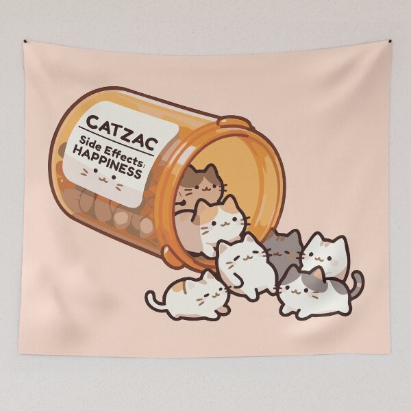Item preview, Catzac Anti Depressants designed and sold by chillaxcats.