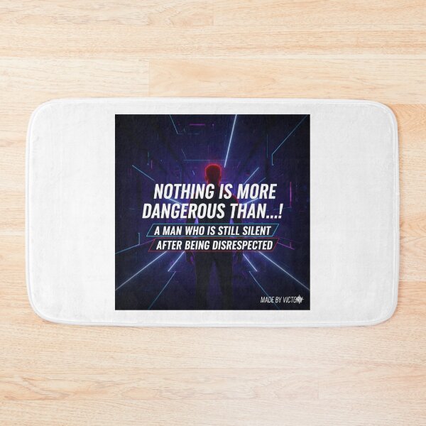 Item preview, Nothing Is More Dangerous Than A Silent Man Quote designed and sold by Scro-Ciob-Shop.