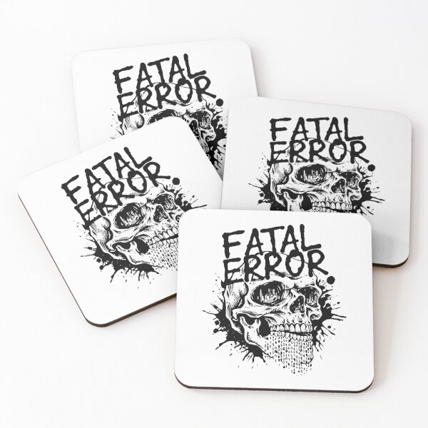 Item preview, Distressed Skull Glitch Fatal Error designed and sold by SignumShop.