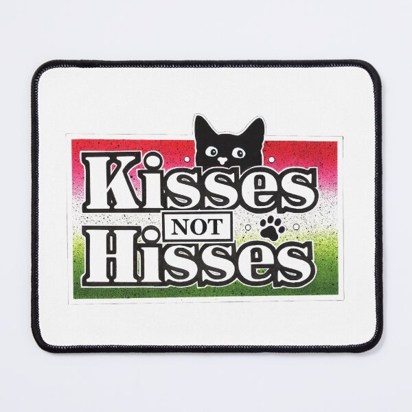 Item preview, Kisses Not Hisses designed and sold by RoszelleArt.