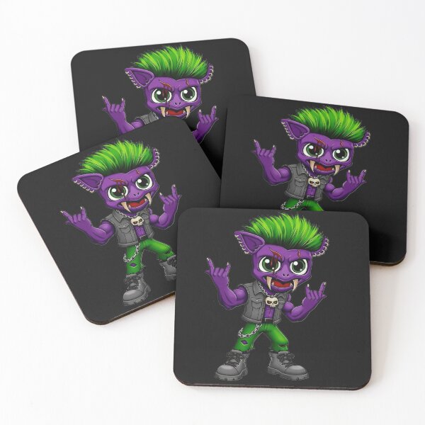 Item preview, Comic Punk Monster – Cute Rebel Character designed and sold by mARTi.