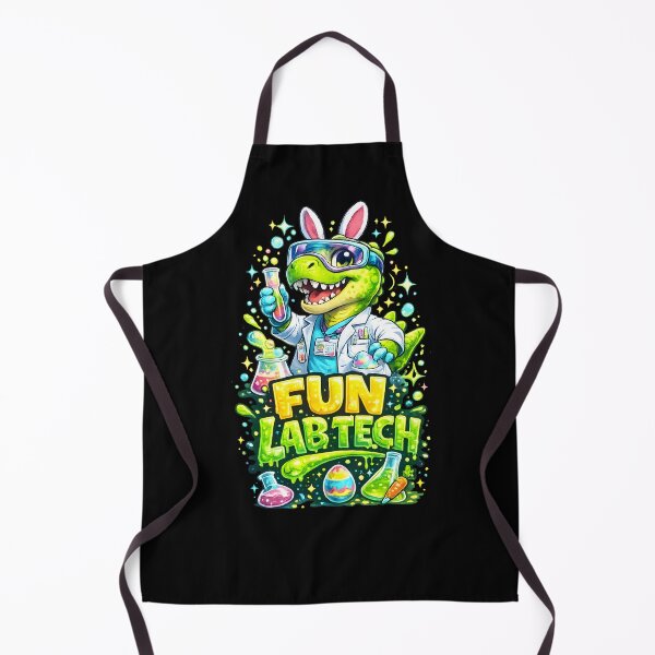 Item preview, Funny Lab Tech Easter Bunny Scientist Dinosaur – Cute Medical Laboratory Humor designed and sold by ClinicalHubs.