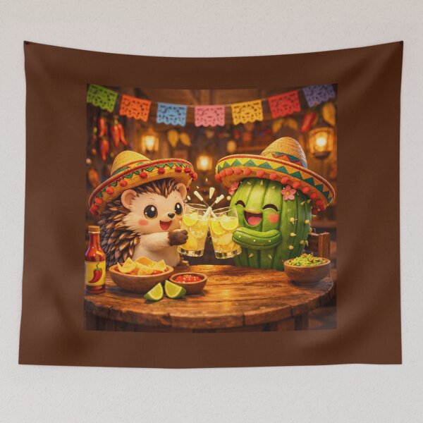 Item preview, Two Spiky Friends enjoy Lemonade designed and sold by WranaWoda.