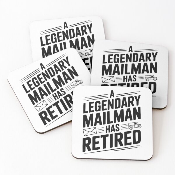 Item preview, A Legendary Mailman Has Retired designed and sold by Frank Ring.