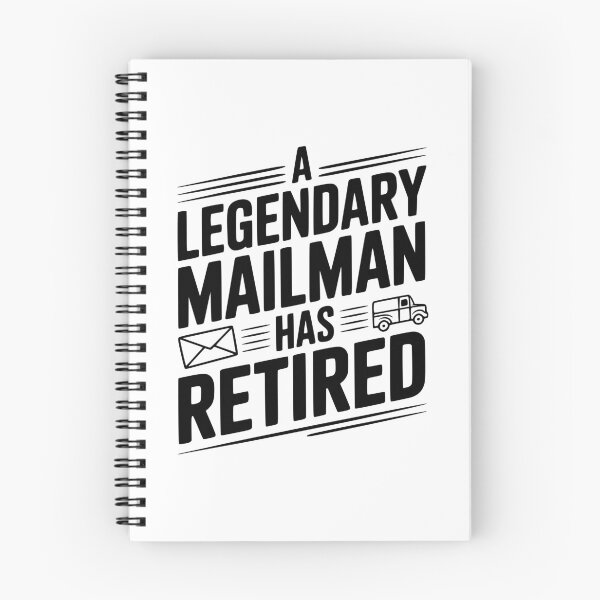 Item preview, A Legendary Mailman Has Retired designed and sold by Frank Ring.