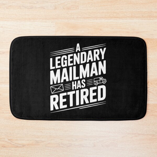 Item preview, A Legendary Mailman Has Retired designed and sold by Frank Ring.