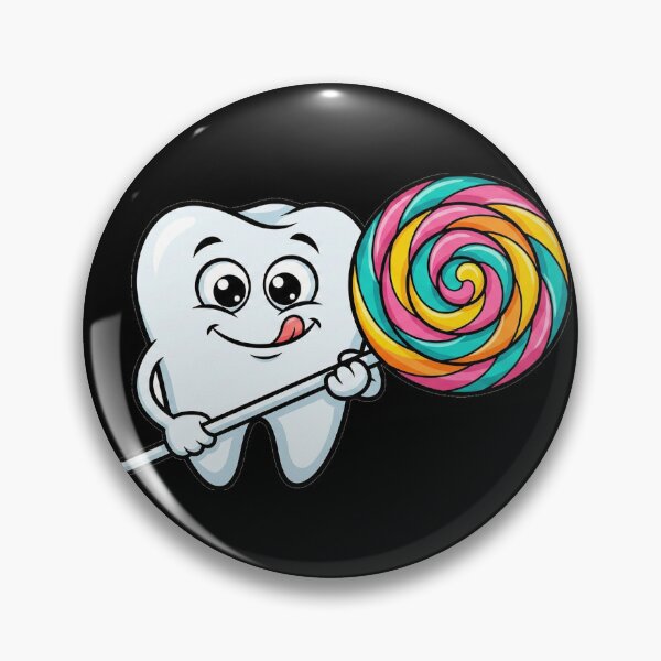 Item preview, Sweet Tooth - Funny Dental Pun & Candy Lollipop Gift designed and sold by DrToothStudio.