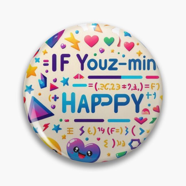 Item preview, A code-style sticker: `if (you == mine) { happy++; }` designed and sold by STICKERS FOR SALE NOW.