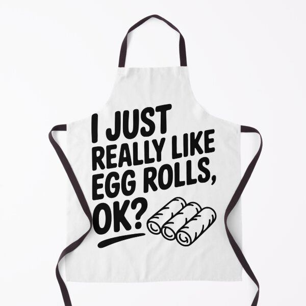 Item preview, I Just Really Like Egg Rolls Ok? designed and sold by Frank Ring.