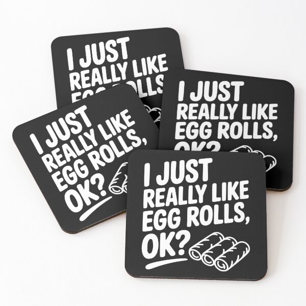 Item preview, I Just Really Like Egg Rolls Ok? designed and sold by Frank Ring.