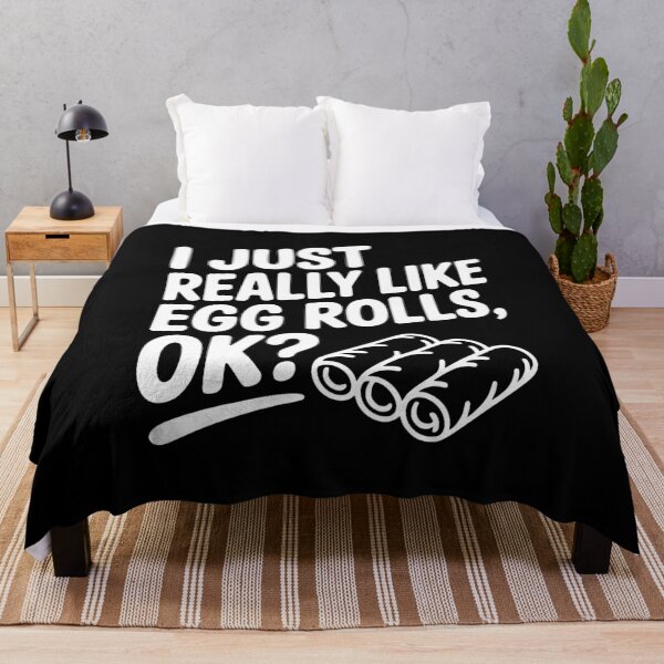 Item preview, I Just Really Like Egg Rolls Ok? designed and sold by Frank Ring.