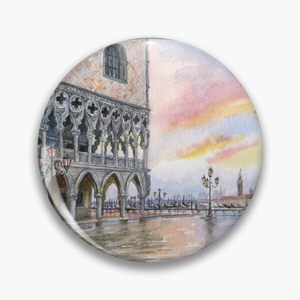 Item preview, St. Mark's Square in Venice. Italy. Watercolor painting designed and sold by Colibri77.