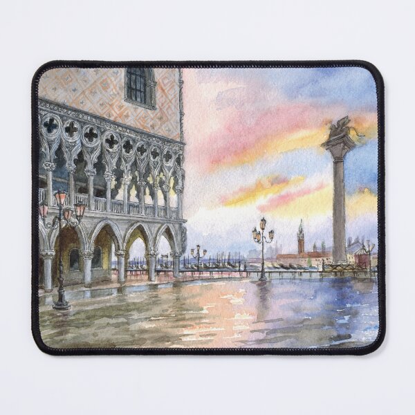 Item preview, St. Mark's Square in Venice. Italy. Watercolor painting designed and sold by Colibri77.