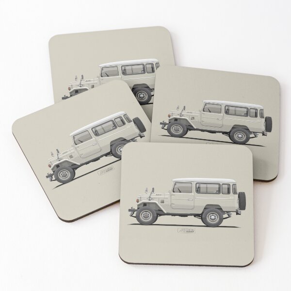 Item preview, FJ43 Hardtop Beige BJ43V – 40 Series Classic Utility 4x4 Illustration | ARVwerks designed and sold by ARVwerks.