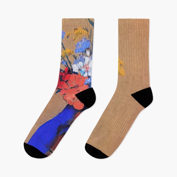Item preview, Odilon Redon Wild Flowers In A Long Necked Vase designed and sold by melaartni.