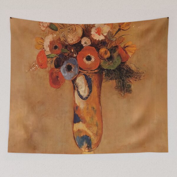 Item preview, Odilon Redon Wild Flowers In A Vase designed and sold by melaartni.