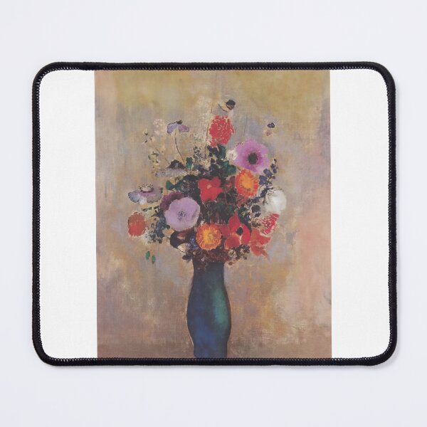 Item preview, Odilon Redon Wildflowers In A Long Necked Vase designed and sold by melaartni.