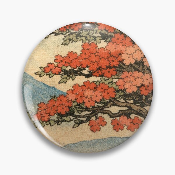 Item preview, Autumn Maple Tree Near Mountain Landscape designed and sold by SassyArtistry.