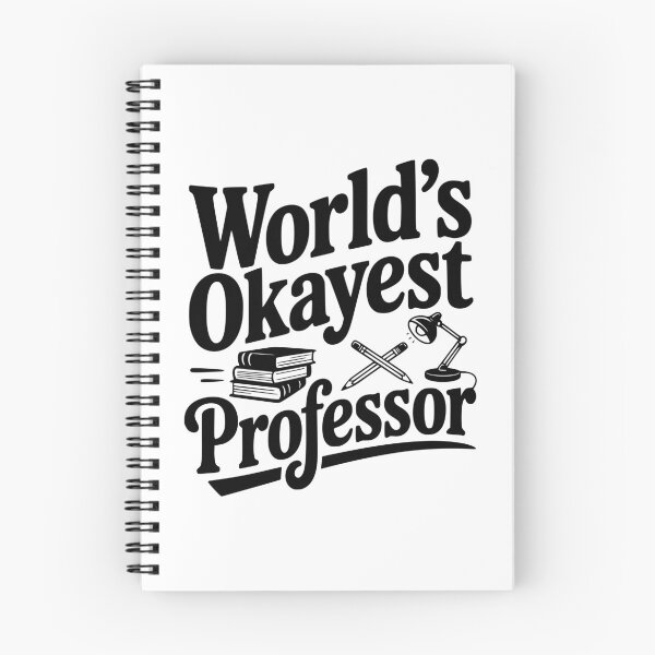 Item preview, World's Okayest Professor designed and sold by Frank Ring.