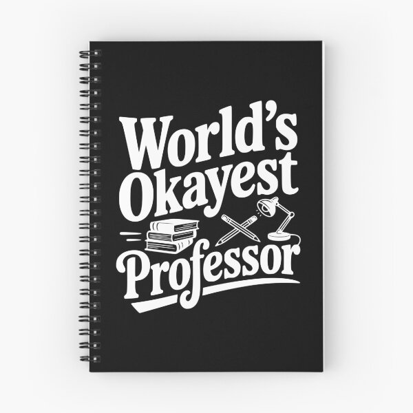 Item preview, World's Okayest Professor designed and sold by Frank Ring.