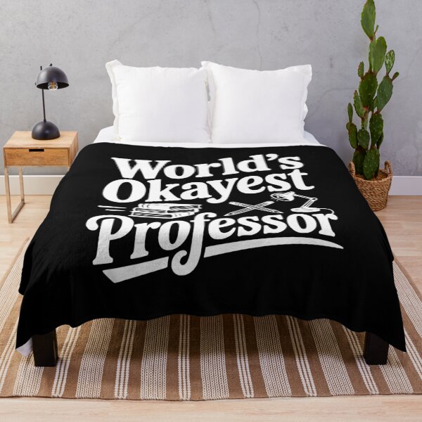 Item preview, World's Okayest Professor designed and sold by Frank Ring.
