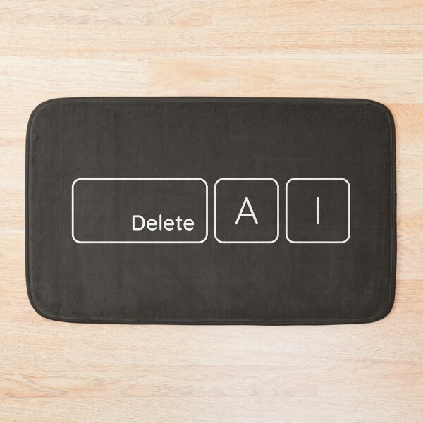 Item preview, Kopie von Kopie von Delete A.I. – Maybe that wasn't such a good idea after all. designed and sold by Bastiano's Nerdiverse.