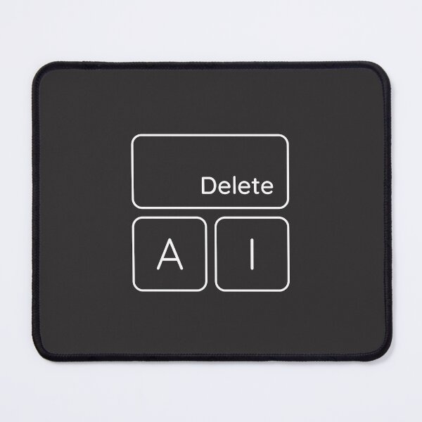 Item preview, Kopie von Kopie von Delete A.I. – Maybe that wasn't such a good idea after all. designed and sold by Bastiano's Nerdiverse.