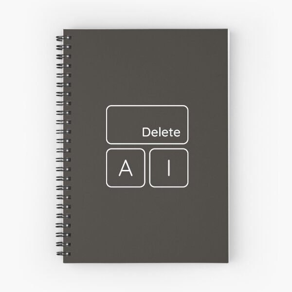 Item preview, Kopie von Kopie von Delete A.I. – Maybe that wasn't such a good idea after all. designed and sold by Bastiano's Nerdiverse.
