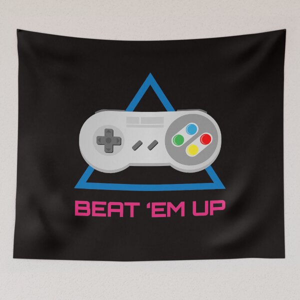 Item preview, Retro Gamer Controller – Arcade Video Game | Beat ’Em Up designed and sold by ElectroSphere46.