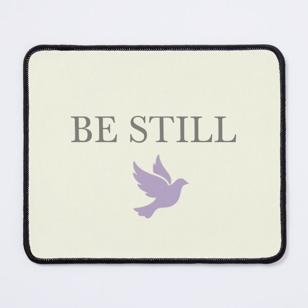 Item preview, Be Still Dove Christian Art | Faith & Comfort Scripture Design designed and sold by FuzzysChristianKitchKatch.