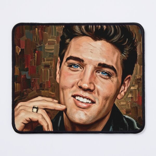 Item preview, Blue-Eyed Rebel: Charismatic King of Rock & Roll Art designed and sold by Art's Diner.