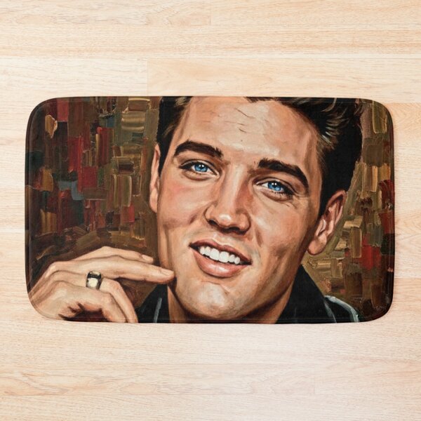 Item preview, Blue-Eyed Rebel: Charismatic King of Rock & Roll Art designed and sold by Art's Diner.