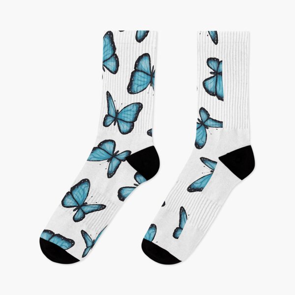 Item preview, Blue Butterflies, Pattern, Wings, Wildlife, Insects, Nature, From Original Art designed and sold by JoyfulWhimsy.