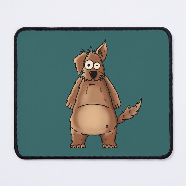 Item preview, Bam Bam the Scruffy Dog: Hand-Drawn Whimsical Pet Portrait designed and sold by Englandbear.